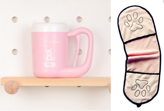 Dirty Paw Cleaning Cup | Automatic cleaning Handle | 360° Cleaning